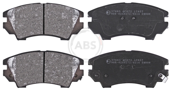 Placute frana ABS 37683
