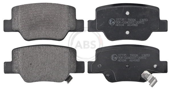 Placute frana ABS 37735