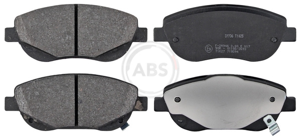 Placute frana ABS 37736