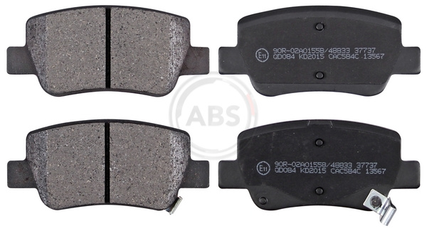Placute frana ABS 37737