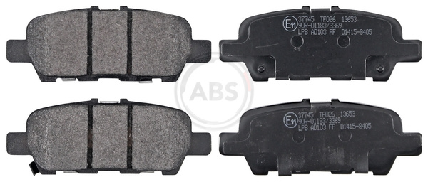 Placute frana ABS 37745