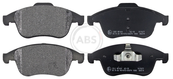 Placute frana ABS 37749