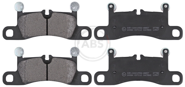 Placute frana ABS 37788