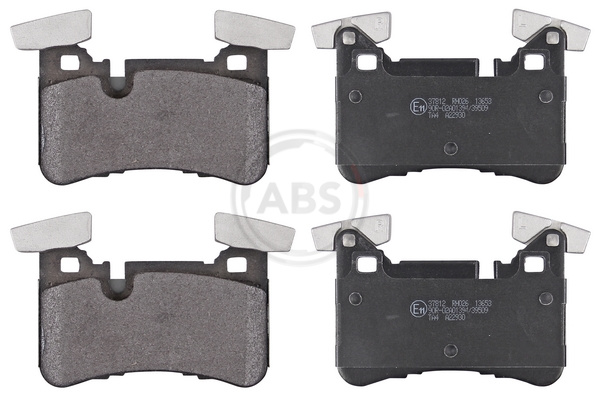 Placute frana ABS 37812