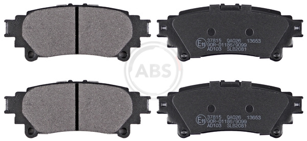 Placute frana ABS 37815