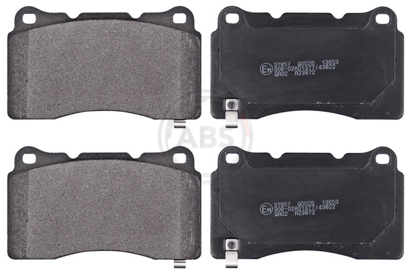 Placute frana ABS 37857