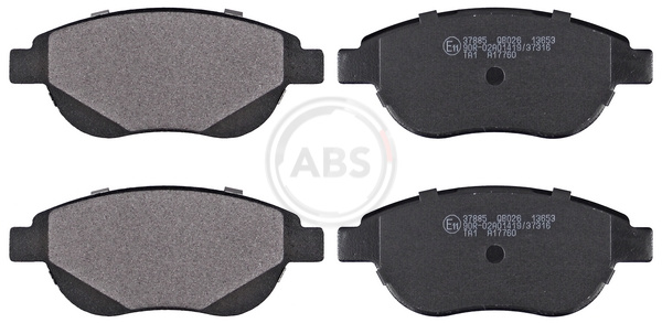 Placute frana ABS 37885