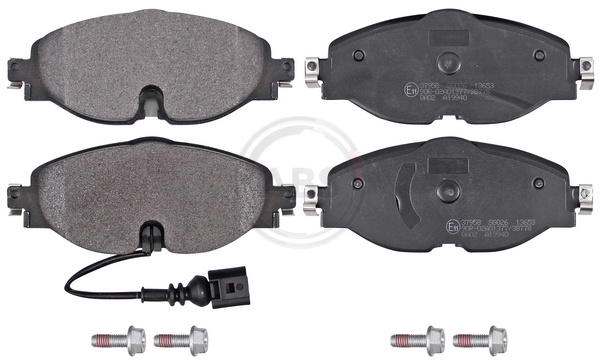 Placute frana ABS 37958