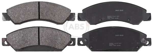 Placute frana ABS 38429
