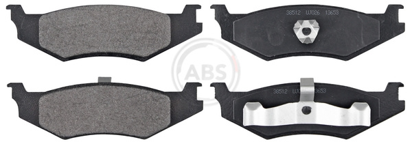 Placute frana ABS 38512