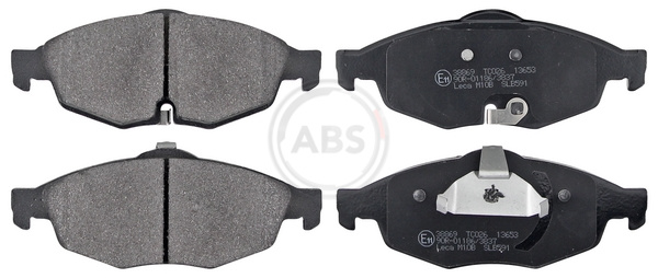 Placute frana ABS 38869