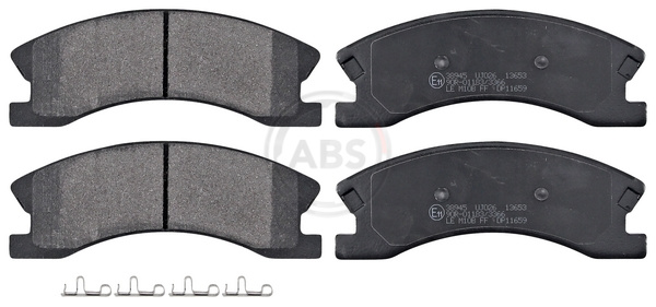 Placute frana ABS 38945