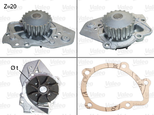 Pompa de apa VALEO 506014