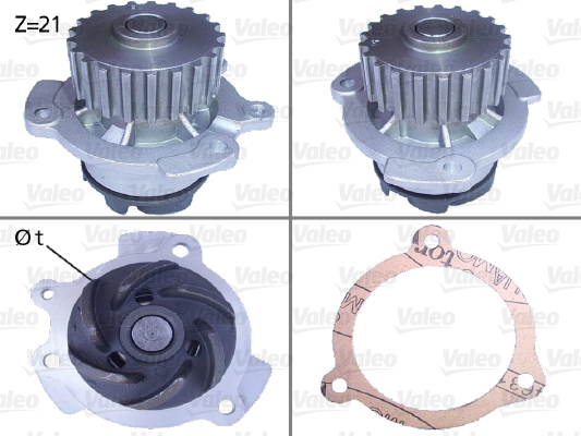 Pompa de apa VALEO 506151