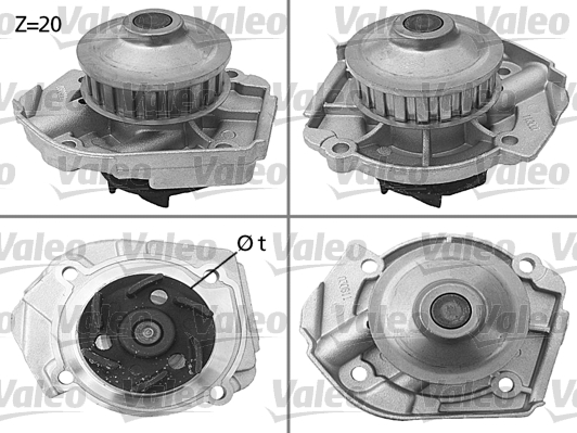 Pompa de apa VALEO 506397