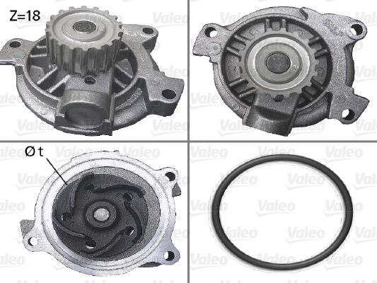 Pompa de apa VALEO 506488