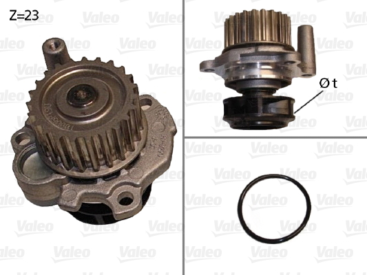 Pompa de apa VALEO 506532