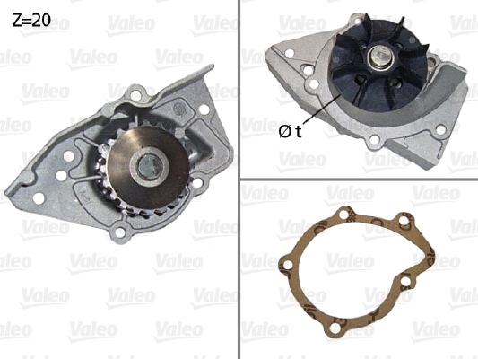 Pompa de apa VALEO 506574
