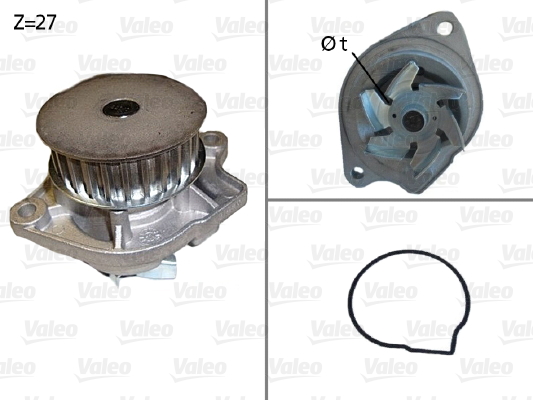 Pompa de apa VALEO 506576