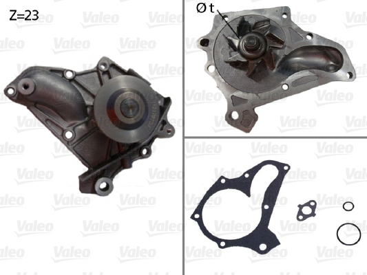 Pompa de apa VALEO 506624