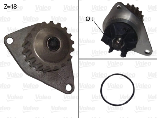 Pompa de apa VALEO 506721