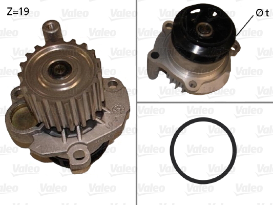 Pompa de apa VALEO 506873