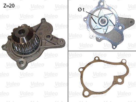 Pompa de apa VALEO 506922