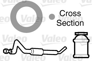 Garnitura conducta lichid de racire VALEO 509133