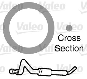 Garnitura conducta lichid de racire VALEO 509145