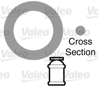 Garnitura conducta lichid de racire VALEO 509169