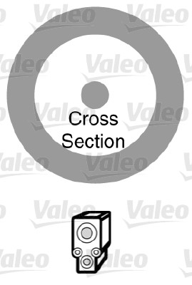 Garnitura conducta lichid de racire VALEO 509178