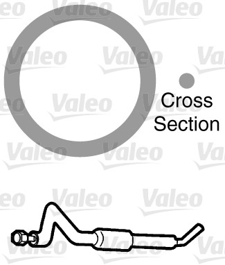Garnitura conducta lichid de racire VALEO 509182