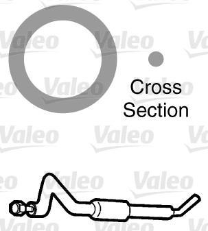 Garnitura conducta lichid de racire VALEO 509186