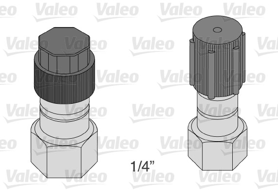 Garnitura conducta lichid de racire VALEO 509389