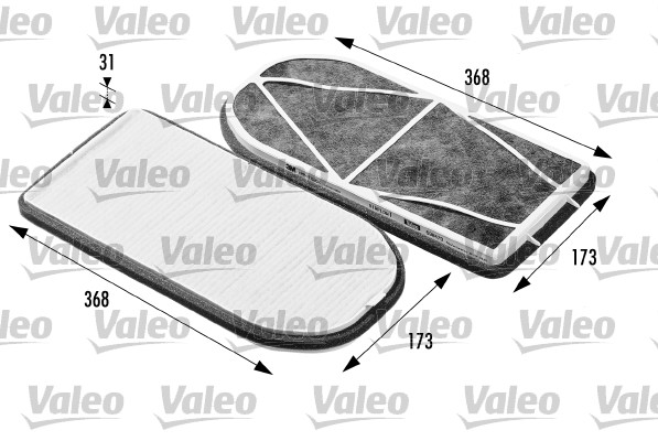 Filtru polen VALEO 698470