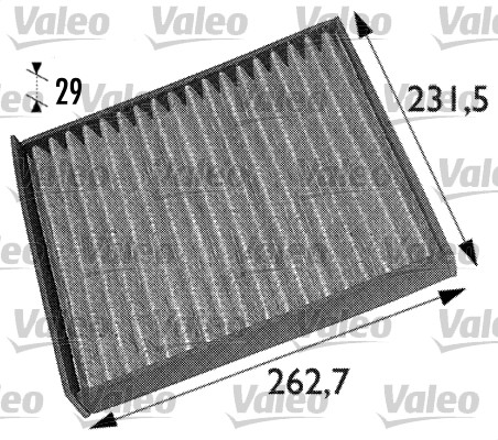 Filtru polen VALEO 698708