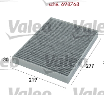 Filtru polen VALEO 698768