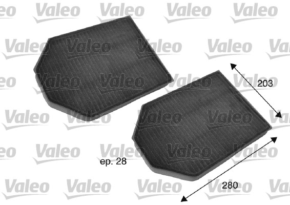 Filtru polen VALEO 698791