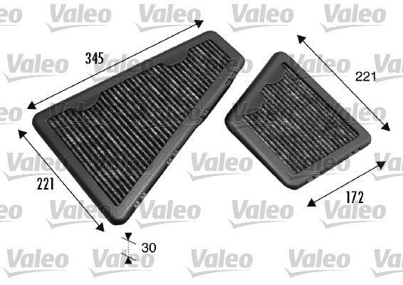 Filtru polen VALEO 698793