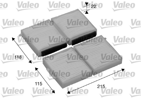 Filtru polen VALEO 698891