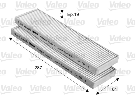 Filtru polen VALEO 715662