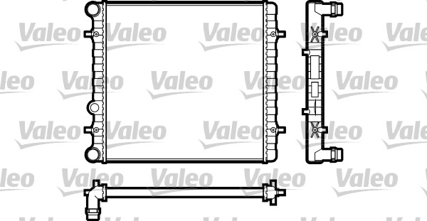 Radiator racire motor VALEO 731606