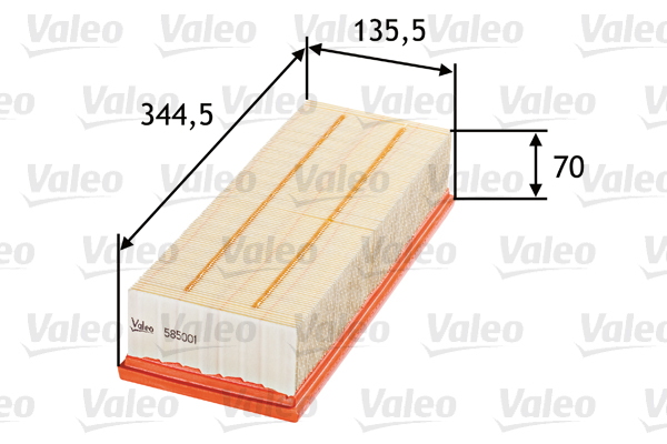 Filtru aer VALEO 585001