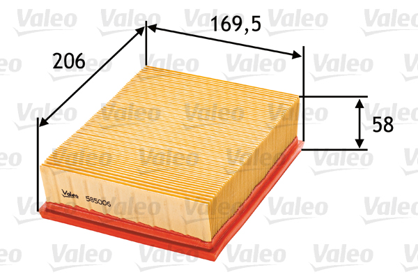 Filtru aer VALEO 585006