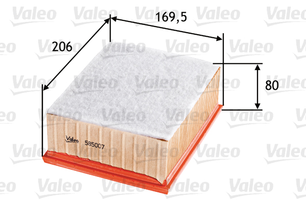 Filtru aer VALEO 585007