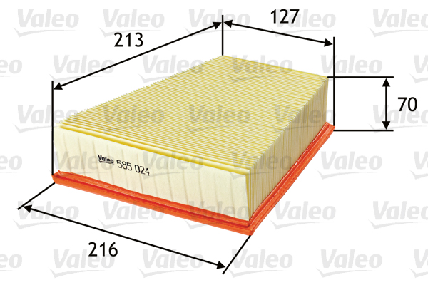 Filtru aer VALEO 585024