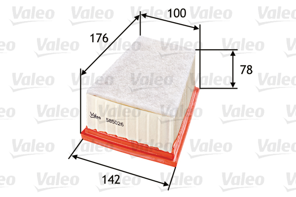 Filtru aer VALEO 585026