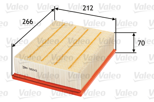 Filtru aer VALEO 585043