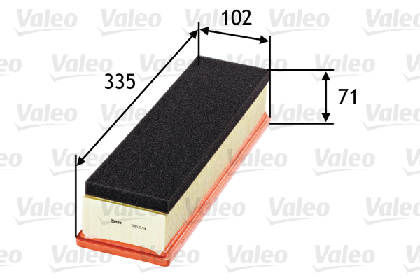 Filtru aer VALEO 585049