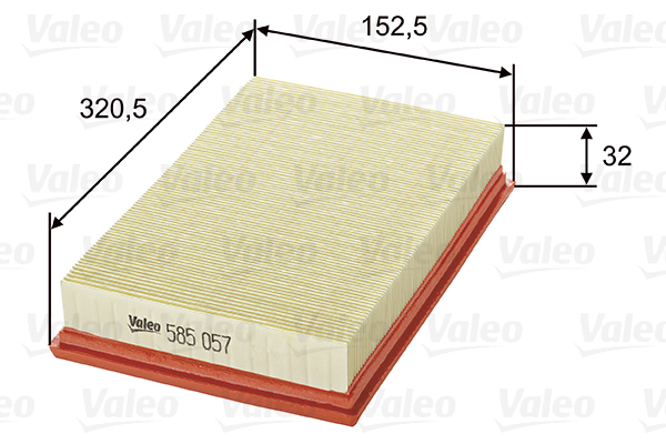 Filtru aer VALEO 585057